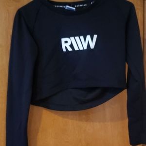Ryderwear Black Crop Sweater XS